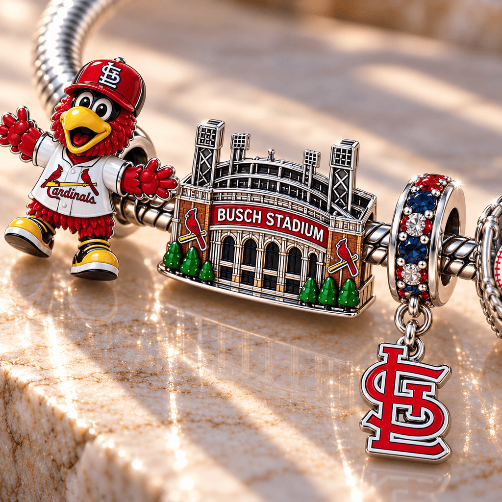SLVC Silver Charm Bracelet Set BMD