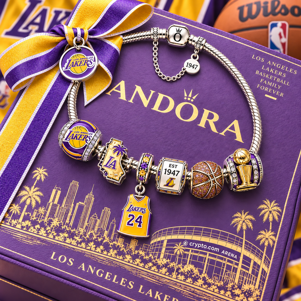 LAL Silver Charm Bracelet Set PTT