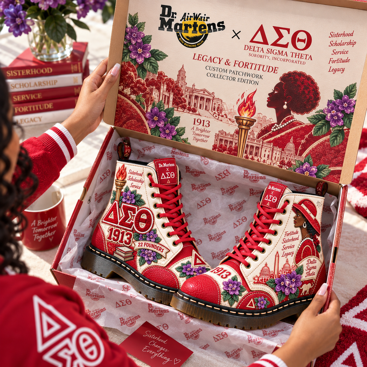ZPB Premium Leather Lace-Up Boots LNTH