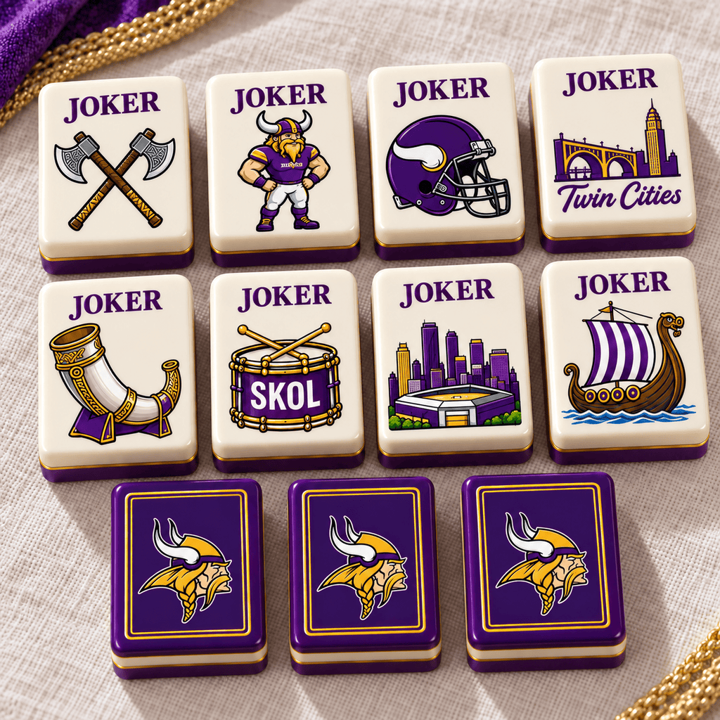 Premium MNV Mahjong Tiles Set TTMH