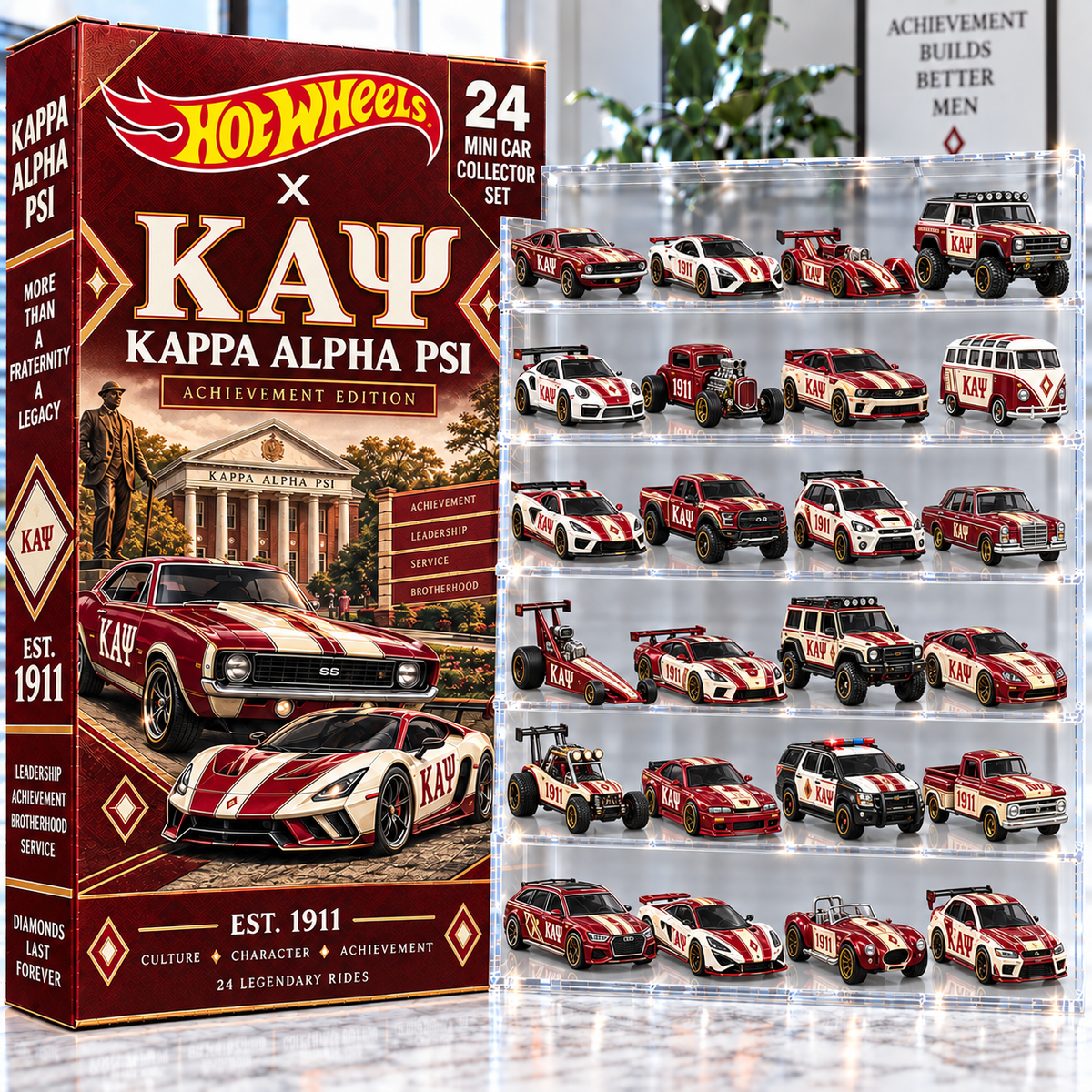 KPAP Premium Mini Car Advent Calendar LNTH