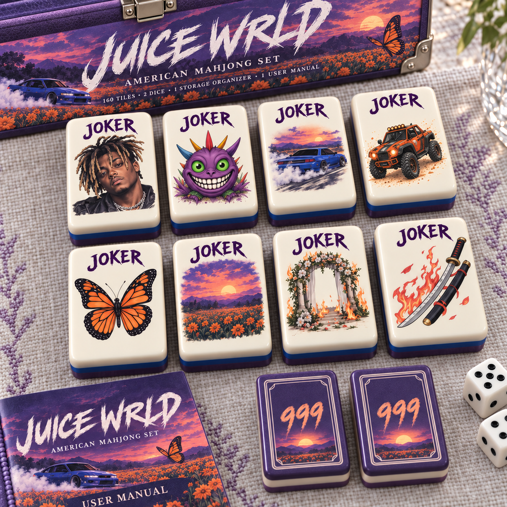 Premium WRLD Mahjong Tiles Set TTMH