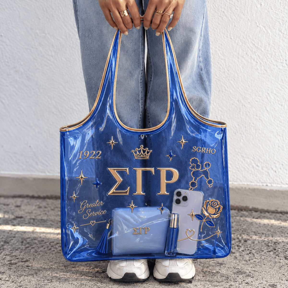 SGRO Transparent 3D Tote Bag HTTT