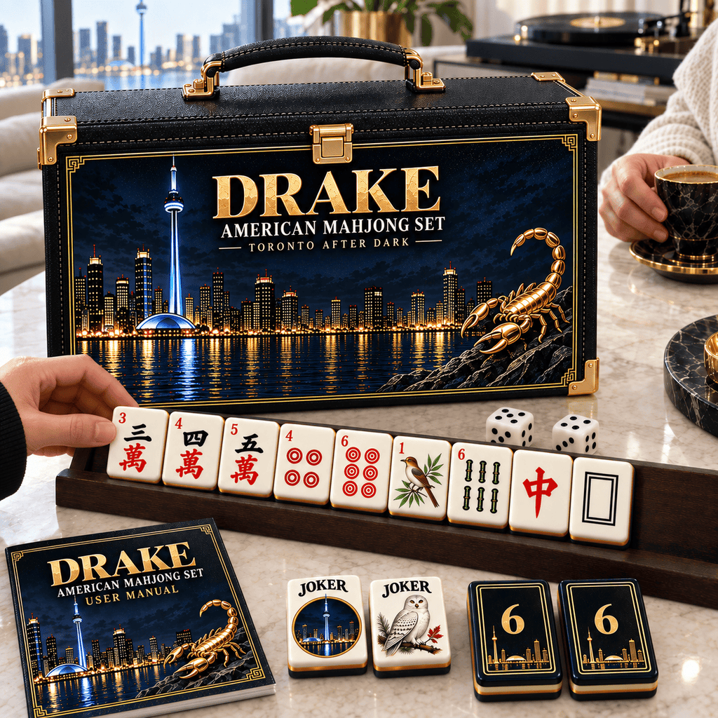 Premium DRK Mahjong Tiles Set PVNA